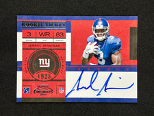 2011 Playoff Contenders Rookie Ticket On-Card Auto #235 Jerrel Jernigan RC NY. rookie card picture