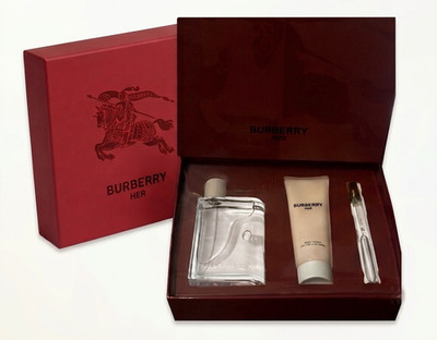 Burberry Her  Eau de Parfum Gift Set - 3 Piece Collection - Brand New In Box