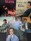 Lot Of 5 Vintage Elvis Presley 12" Vinyl LP Records 33 RPM