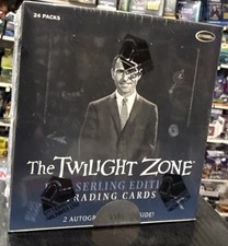 2019 The Twilight Zone Rod Serling Edition Factory Sealed Box 24ct - 2 Autograph
