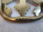 VINTAGE Brass KBC/ Chippendale Batwing Drawer Pull 3" Center Etched Edges #4686 — photo 2