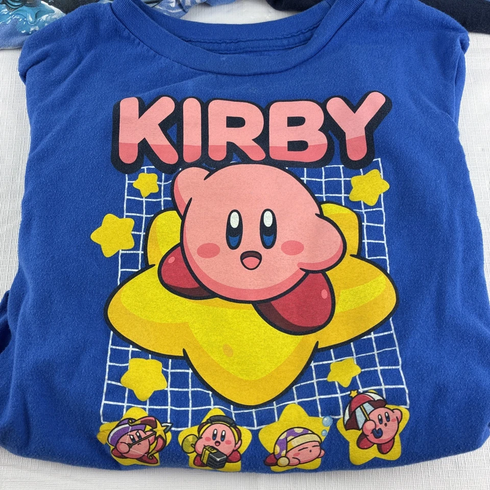 Lot 3 Youth Kids T-Shirts Kirby Nintendo Skylanders Video Game Graphic Tees - Image 2 of 4