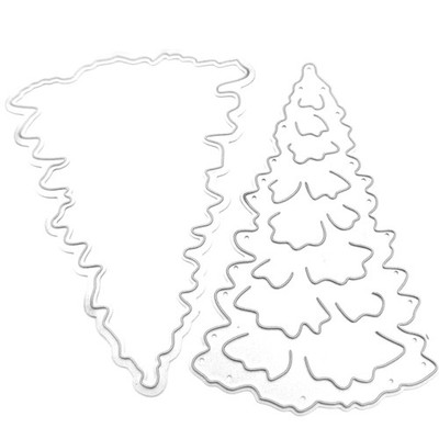 Christmas Trees Cutting Dies Metal Stencil Template Mold Carbon Steel Mould