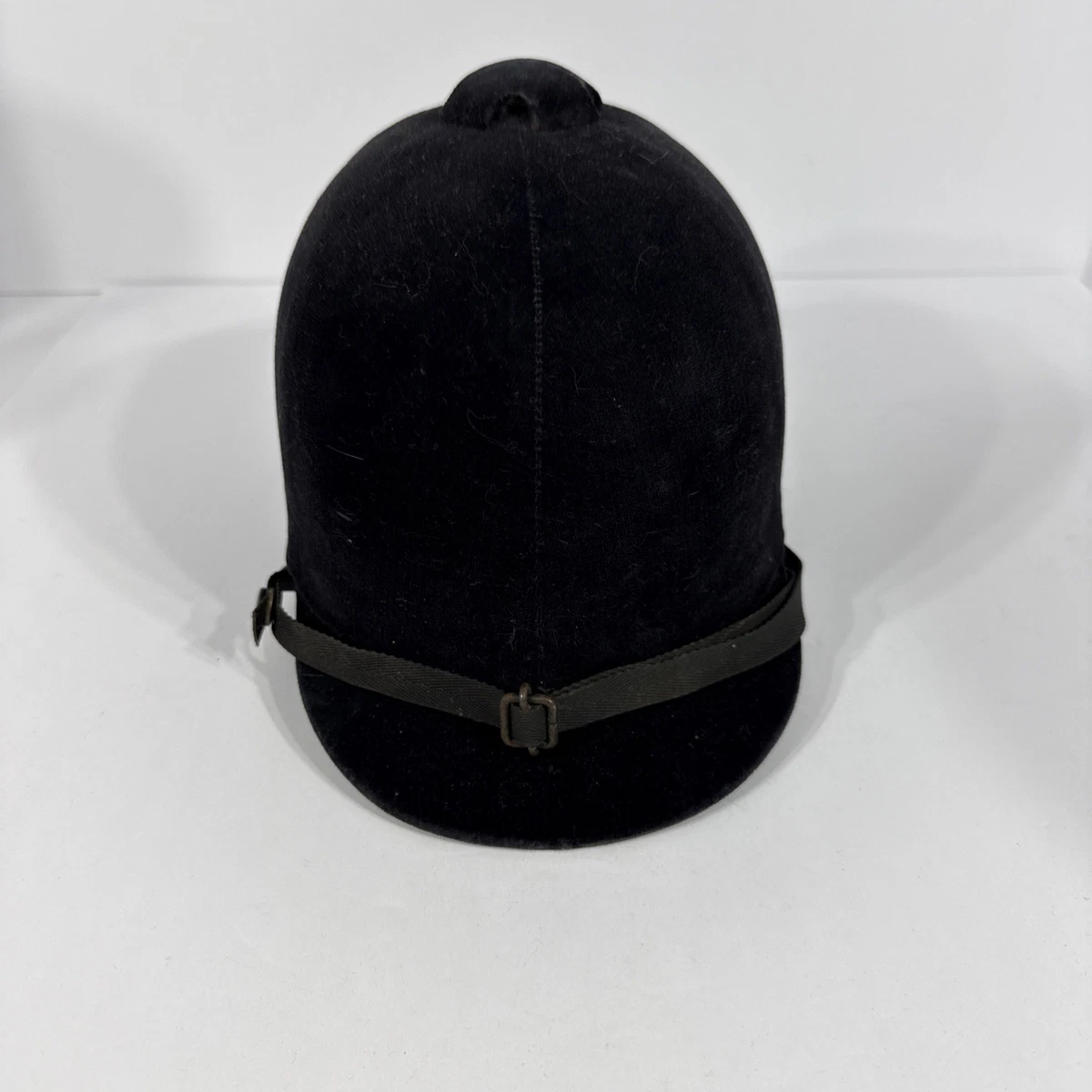 Vintage TCM Matte Black Equestrian Riding Helmet Vintage Black Riding Hat - The Paris Market main image 3