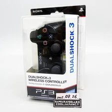SONY PS3 DUAL SHOCK 3 WIRELESS Controller Black CECHZC2J Playstation3 NEW
