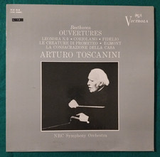 LP - Beethoven Overtures Arturo Toscanini - 33 RPM