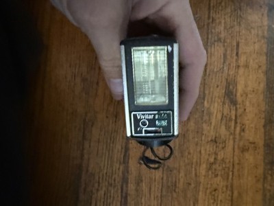 VTG Vivitar Auto 252 Flash With Case SLR Camera 35mm Tested rb12
