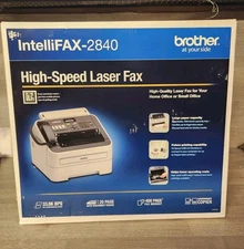 New Brother Intellifax 2840 Monochrome Laser Fax Machine & Copier Sealed In Box