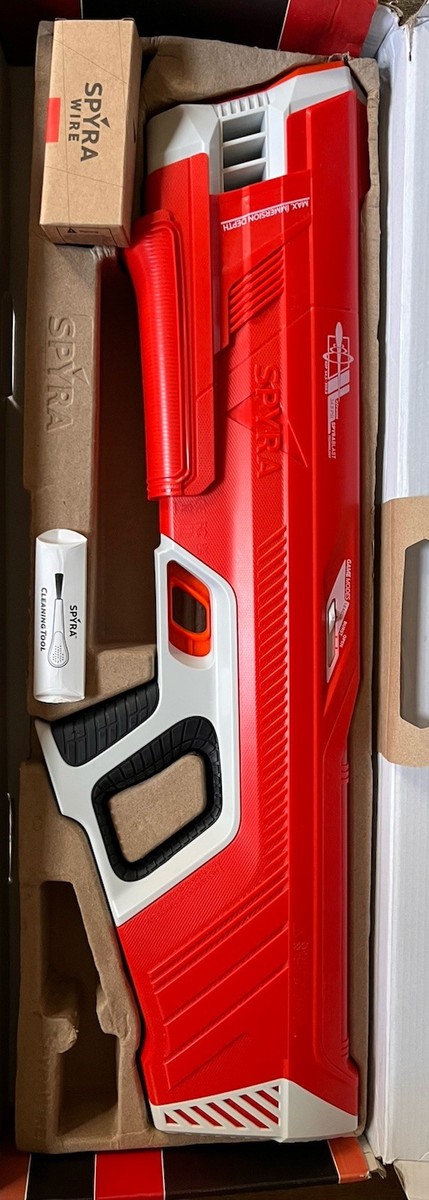 Spyra Three Water Blaster Red SP3R Toys for sale online | eBay