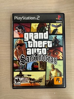 Grand Theft Auto San Andreas PlayStation 2 PS2 Video Game NTSC Open World Action