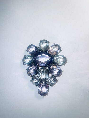 Vintage Purple Lavender Brooch Gorgeous