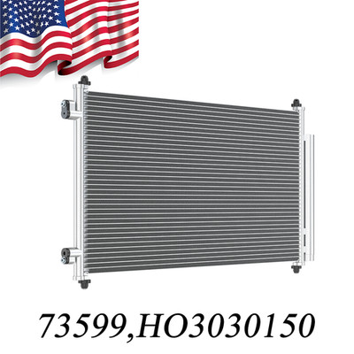 FITS 2007-2011 Honda CR-V 4-Door 2.4L l4 AC3599 Aluminum AC A/C Condenser