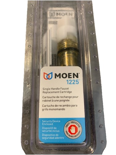 Cartucho de repuesto de grifo de una sola manija original Moen 1225 OEM NUEVO EN PAQUETE - Imagen 2 de 5