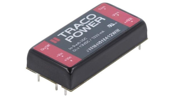Przetwornica Dc/Dc, 40W, Uwej: 9...36VDC, Uwyj: 12VDC, Iwyj: 3333Ma TEN 40-2412W-image