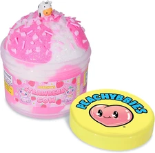 bbies Strawberry Cow Cloud Slime - Made in USA Premium, 100% Authentic, 7 Oz., S
