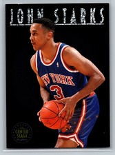 1993-94 SkyBox Premium #CS4 John Starks Center Stage