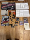 VTG Nintendo NES ACTION SET Complete CIB Box Inserts Controller Zapper WORKS