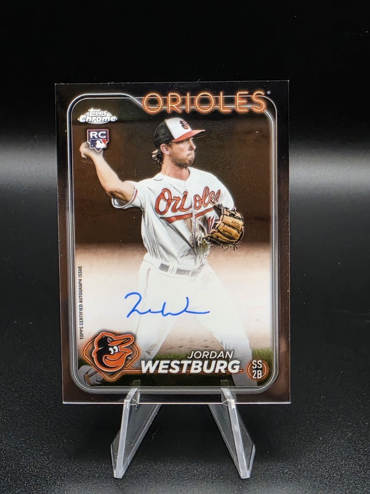 Jordan Westburg Rookie Auto - 2024 Topps Chrome #RA-JWE