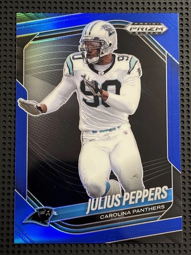 2025 Panini Blue Prizm- Julius Peppers #17 /199 Carolina Panthers 🐆