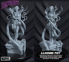 30CM tall Black Cat Antivenom 3D Print Model Unpainted Garage Kit Statue Figure