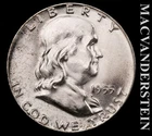 1955 Silver Franklin Half Dollar - FBL - Choice Gem Brilliant Unc+++  #L7514