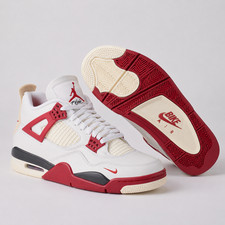 Air Jordan 4 Nigel Sylvester Brick After Brick Mens Sneakers IQ8055-100