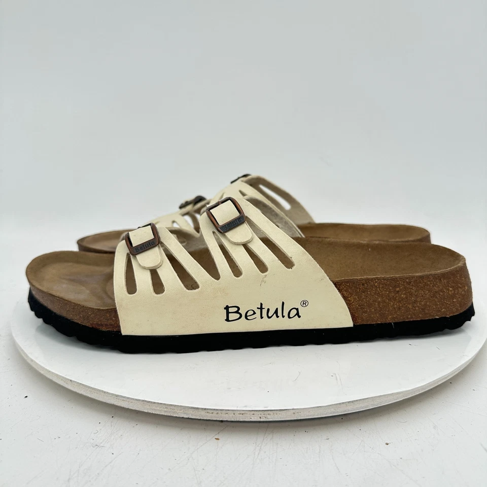 Sandalia Betula Birkenstock Granada Mujer Talla 10 Marrón Tostado Correa Deslizable Foto 2 de 4