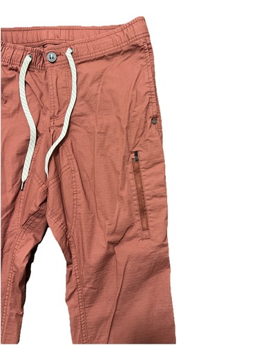 Pantalones Vuori Para Hombres S 30 Ripstop Escalador Elastizados Terracota Rendimiento Cintura - Imagen 3 de 10