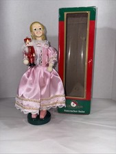 Kurt Adler Clara Christmas Nutcracker Figure 12" Tall Excellent Condition