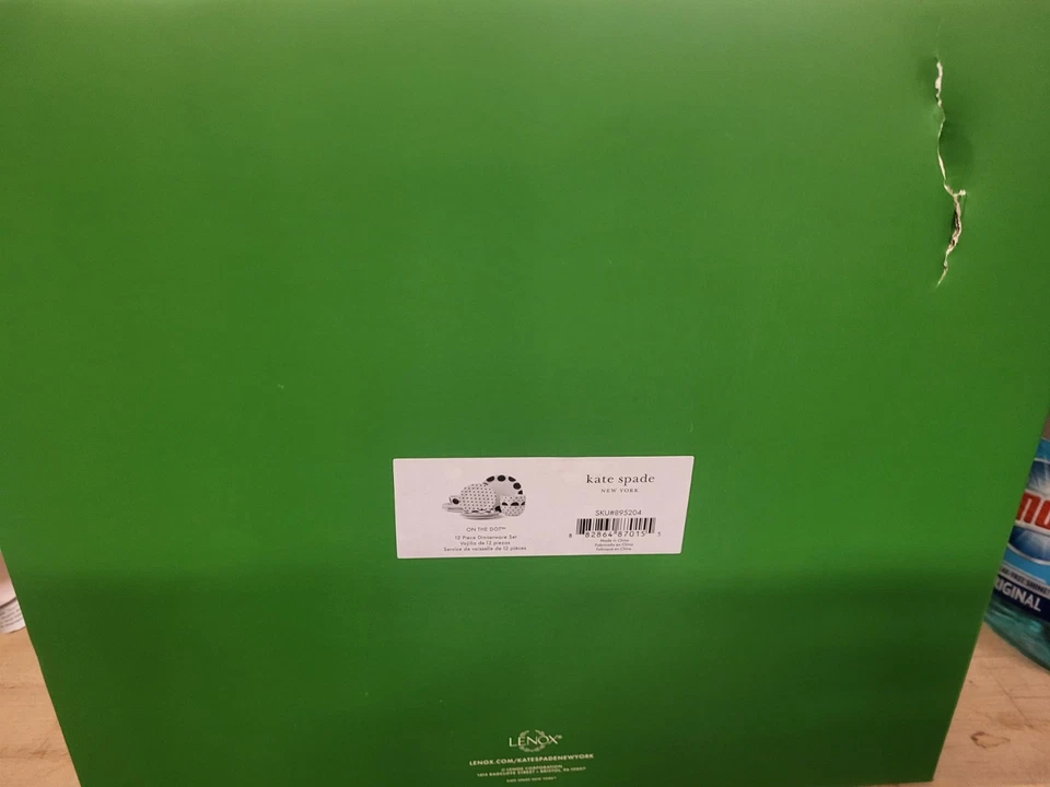 Kate Spade New York Dot 12-Piece Dinnerware Set, 19.84, White - Image 4 of 4