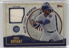 2020 Topps Opening Day Major League Mementos Relics Kris Bryant #MLM-KB 0i1b
