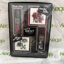 NEST ~ INKED by NEST Eau de Parfum & Scent Tattoo GIFT Set INDIGO & BLACK TULIP