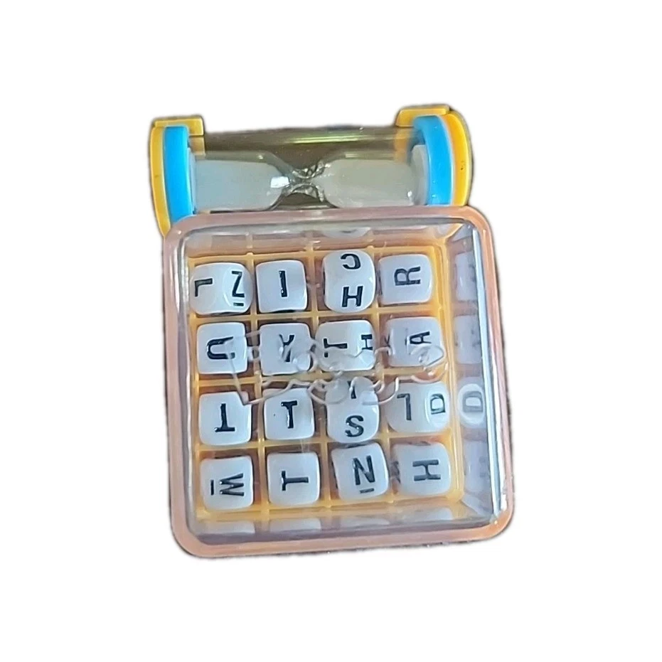 World's Smallest Boggle Game Mini Small Compact Travel Word Game - Image 2 of 4