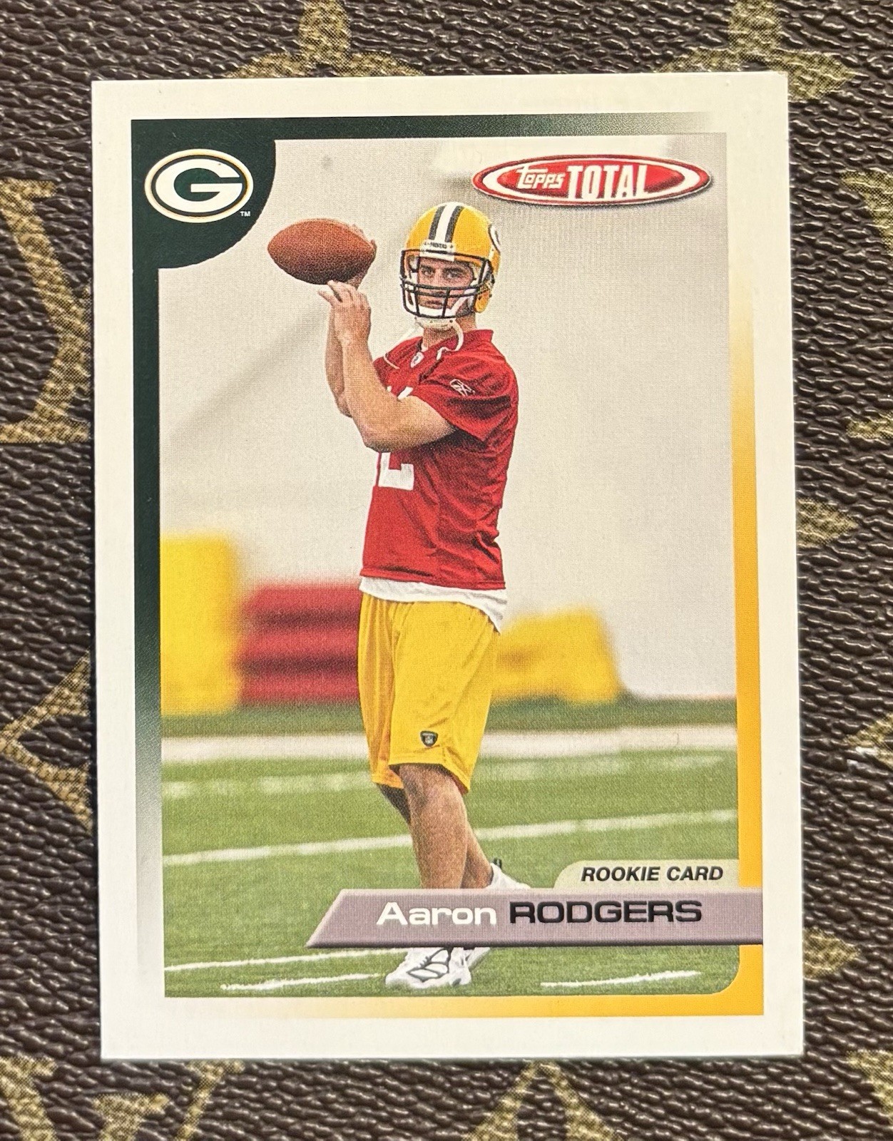 2005 Topps Total - Aaron Rodgers #483 (RC)