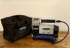 KLUTCH HEAVY DUTY 12V COMPRESSOR AIR FLOW: 5.3 CFM MAX. PRESSURE: 150 PSI
