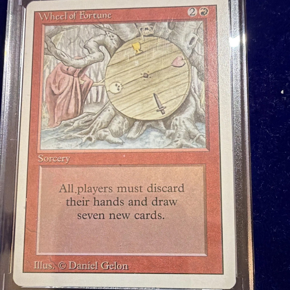 Wheel Of Fortune In Individual Magic: The Gathering Cards for sale