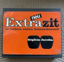 Ruhrkohle Blechschild Verkaufsstelle für Kohle, Zeche Sophia-Jacoba