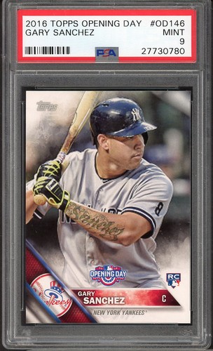 2016 Topps Opening Day Gary Sanchez #OD-146 card