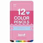 Tombow Pencil Buntstift ippo! Dia Konservenhobel 12 Farben Pink CL-RPW0412C