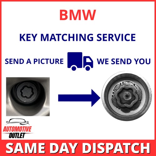 SECURITY MASTER BOLT MATCHING SERVICE UK FOR 1 SERIES BMW LOCKING WHEEL NUT KEY