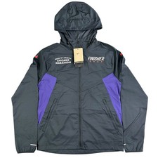 Nike Chicago Marathon 2024 Windrunner Running Jacket Mens XS FV6204-010 NEW