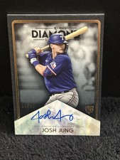 Josh Jung 2023 Topps Diamond Icons RC Auto /25 Texas Rangers Rookie