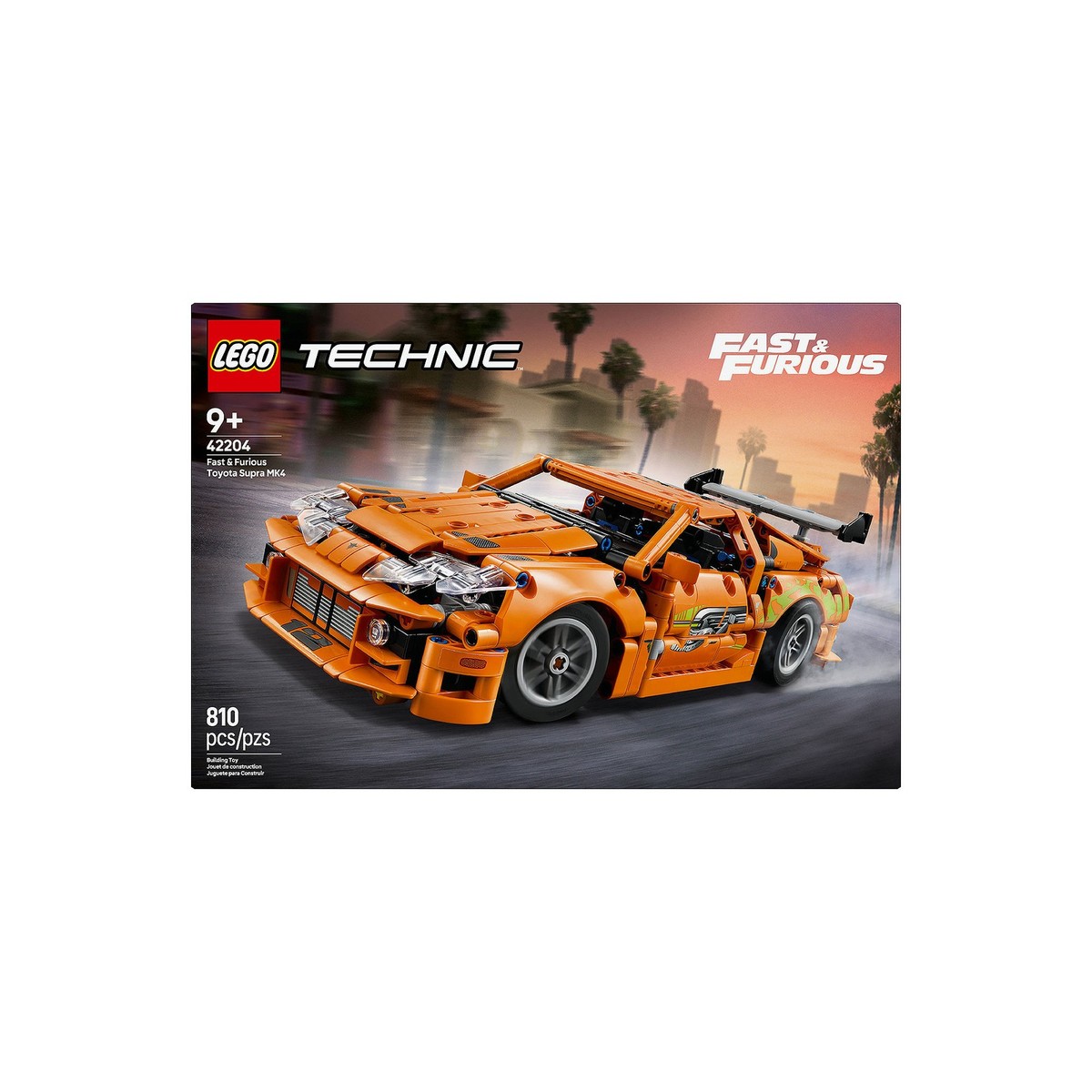 LEGO 42204 Technic Fast and Furious Toyota Supra MK4 Building Kit