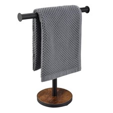 Towel Holder Stand, Countertop Hand Towel Stand for Bathroom and Kitchen, Sta...
