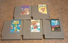NES ( 5 ) Game Lot / Good Condition / Tested / Mario / Yoshi / Kung Fu!!