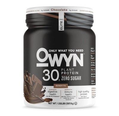 OWYN Only What You Need Pro Elite High Protein Powder, 30g Vegan Protein for ...