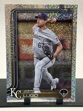 Seth Lugo 2025 Topps Series 1 Celebration Mega Confetti Parallel SP