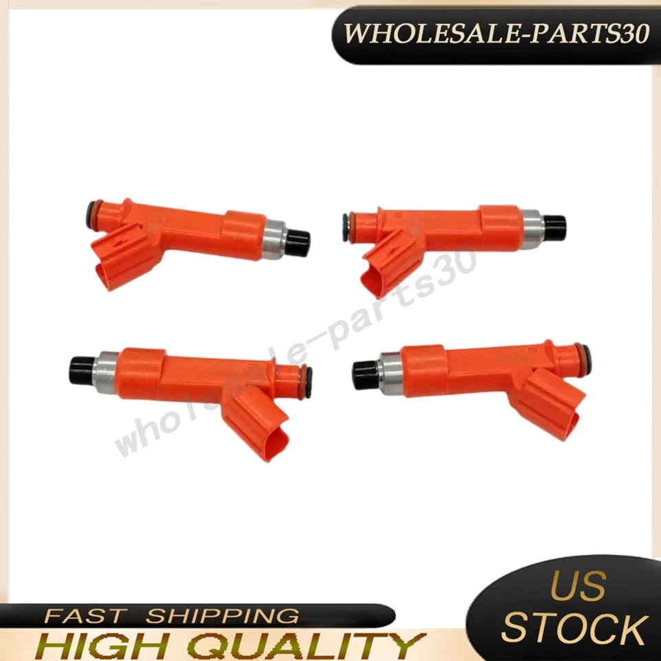 4x Inyectores de combustible para Toyota Corolla 1,8 L 1998-2008 y Matrix 1,8 L 2003-2008 Foto 3 de 4