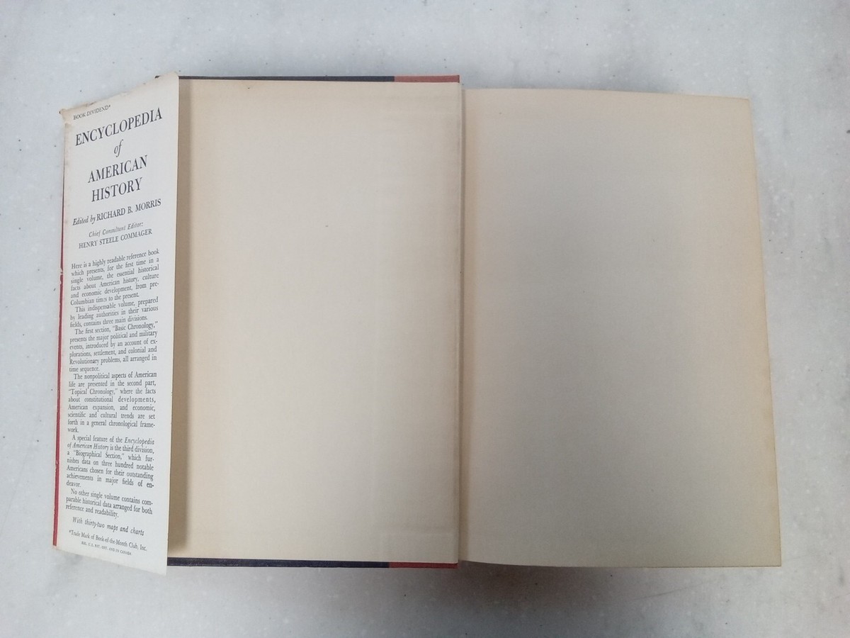 Encyclopedia of American History edited by Richard B. Morris