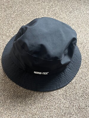 FW20 Supreme GORE-TEX Crusher Bucket Hat Black Waterproof M / L